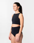 surf's up high neck bikini top