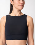 surf's up high neck bikini top