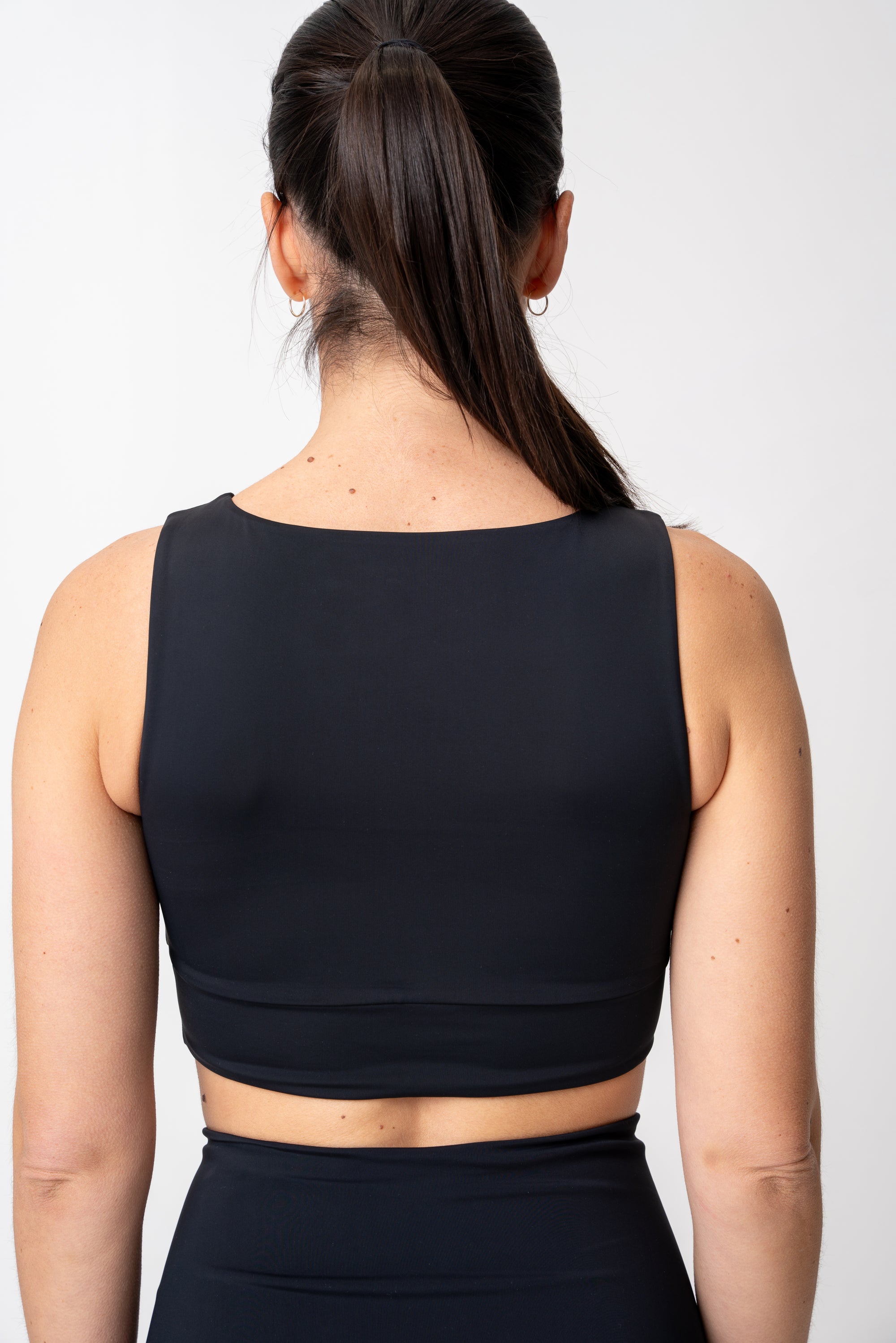 surf's up high neck bikini top