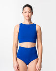 surf's up high neck bikini top