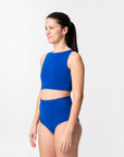 surf's up high neck bikini top