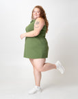 adventure performance sleeveless collared dress