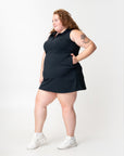 adventure performance sleeveless collared dress