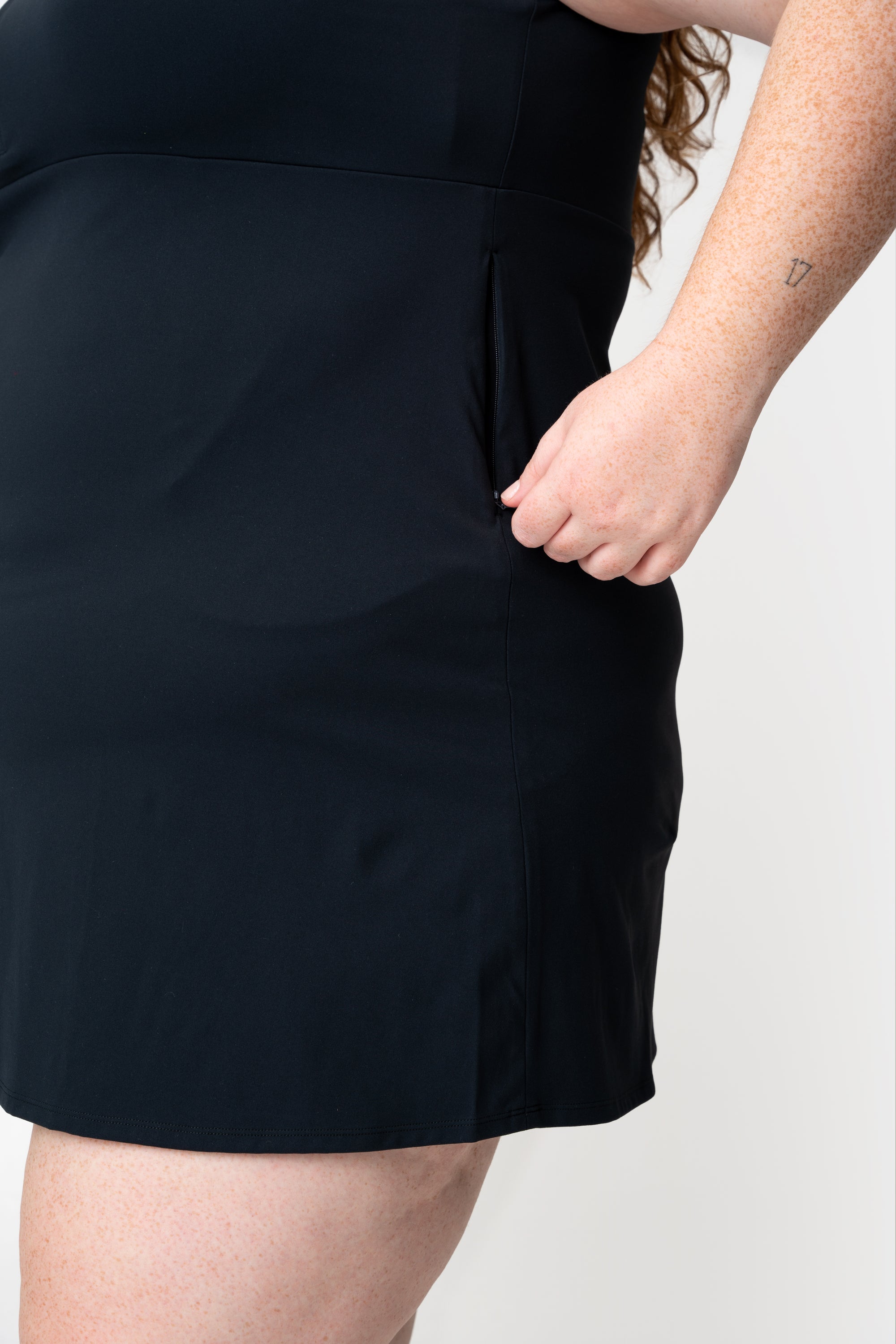 adventure performance sleeveless collared dress