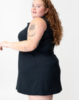 adventure performance sleeveless collared dress