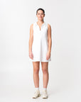 adventure performance sleeveless collared dress