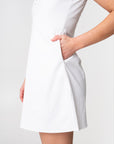adventure performance sleeveless collared dress