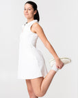 adventure performance sleeveless collared dress