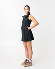 adventure performance sleeveless collared dress