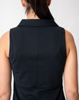 adventure performance sleeveless collared dress