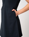 adventure performance sleeveless collared dress